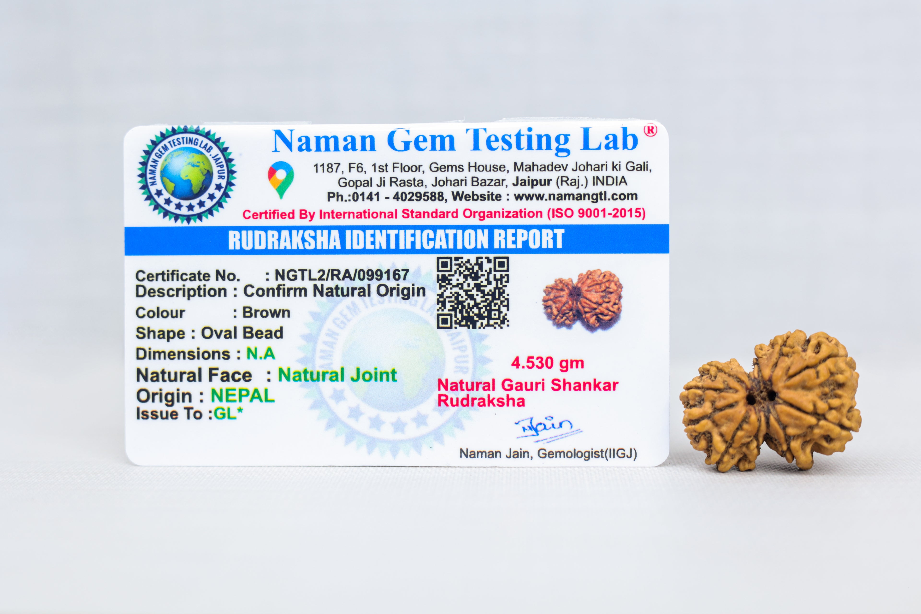 Gauri Shankar Nepali Rudraksha - PASHUPATINATH RUDRAKSH