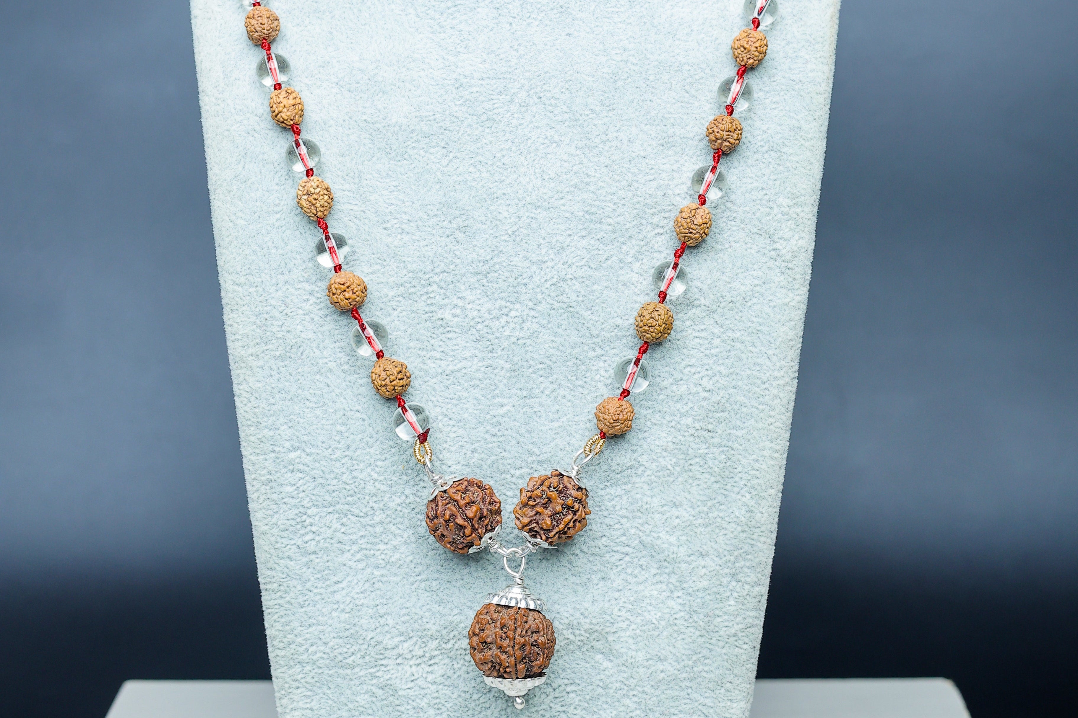 Rudraksh + Sphatik Mala Add On