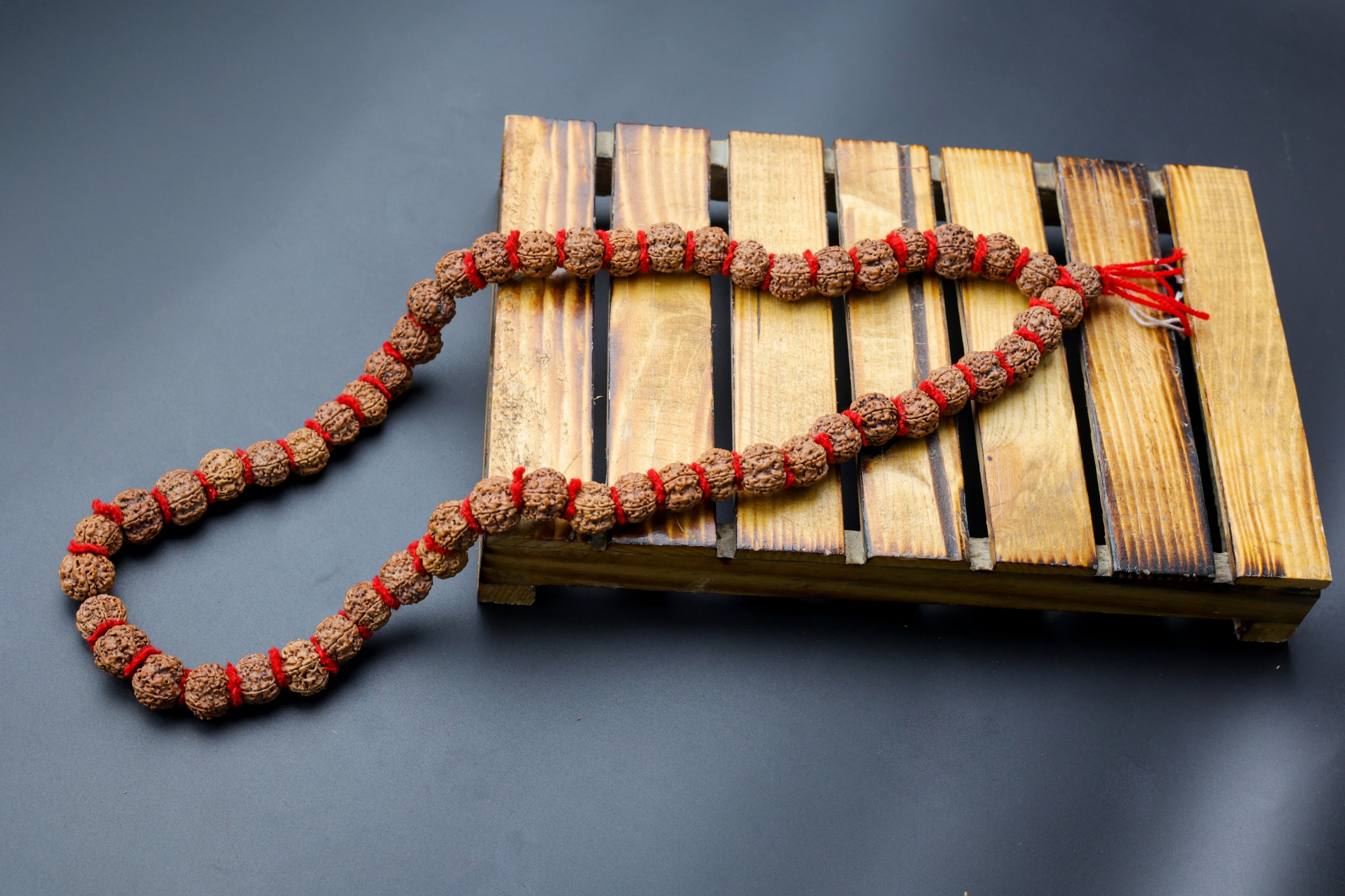 5 Mukhi Rudraksha Big Size Kantha Mala