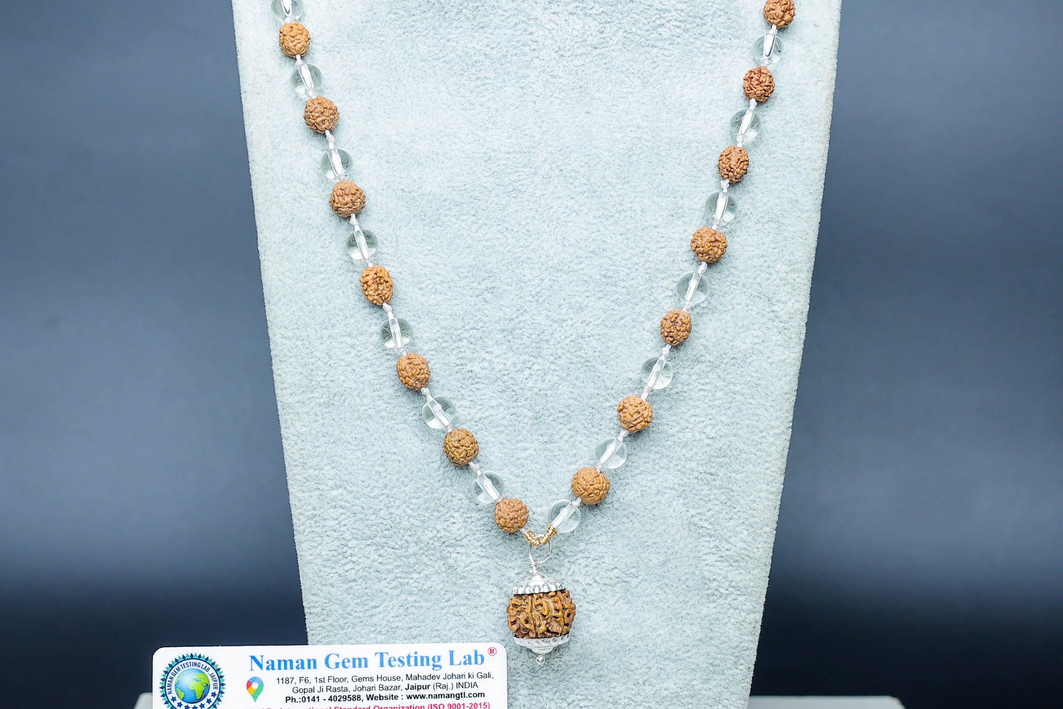 Rudraksh + Spatik Mala