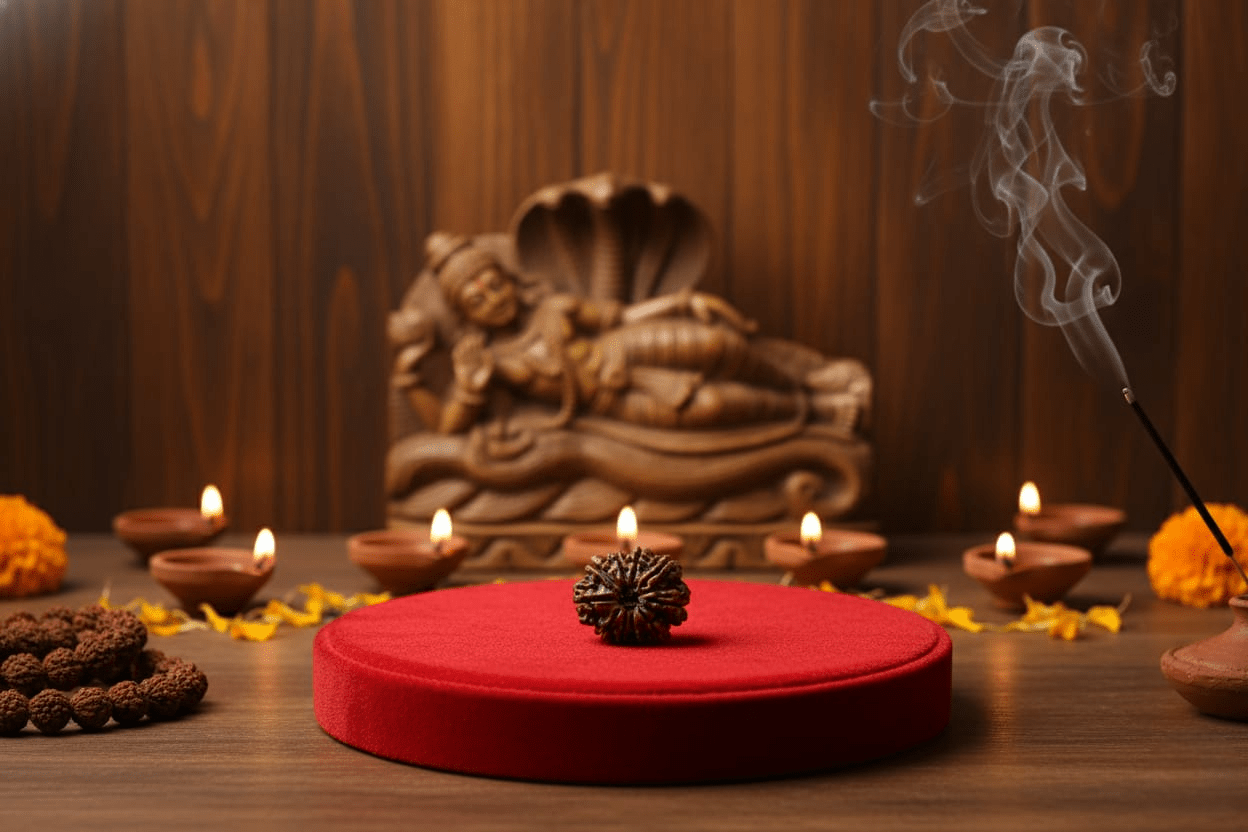 10 Mukhi Nepali Rudraksh 