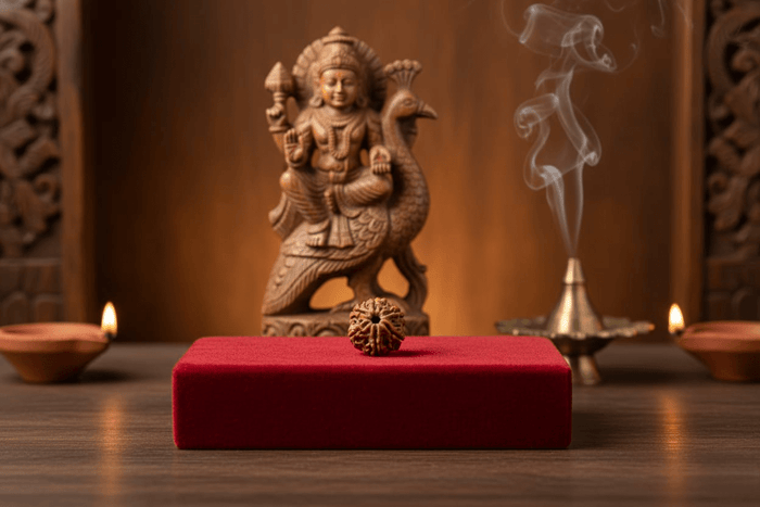 6 Mukhi Nepali Rudraksh
