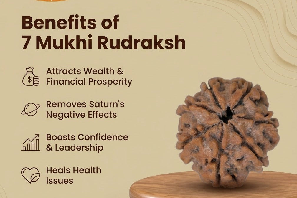 7 Mukhi Rudraksh Benefits 