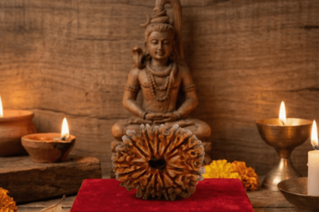 17 mukhi Nepali Rudraksh 