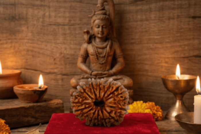17 mukhi Nepali Rudraksh 