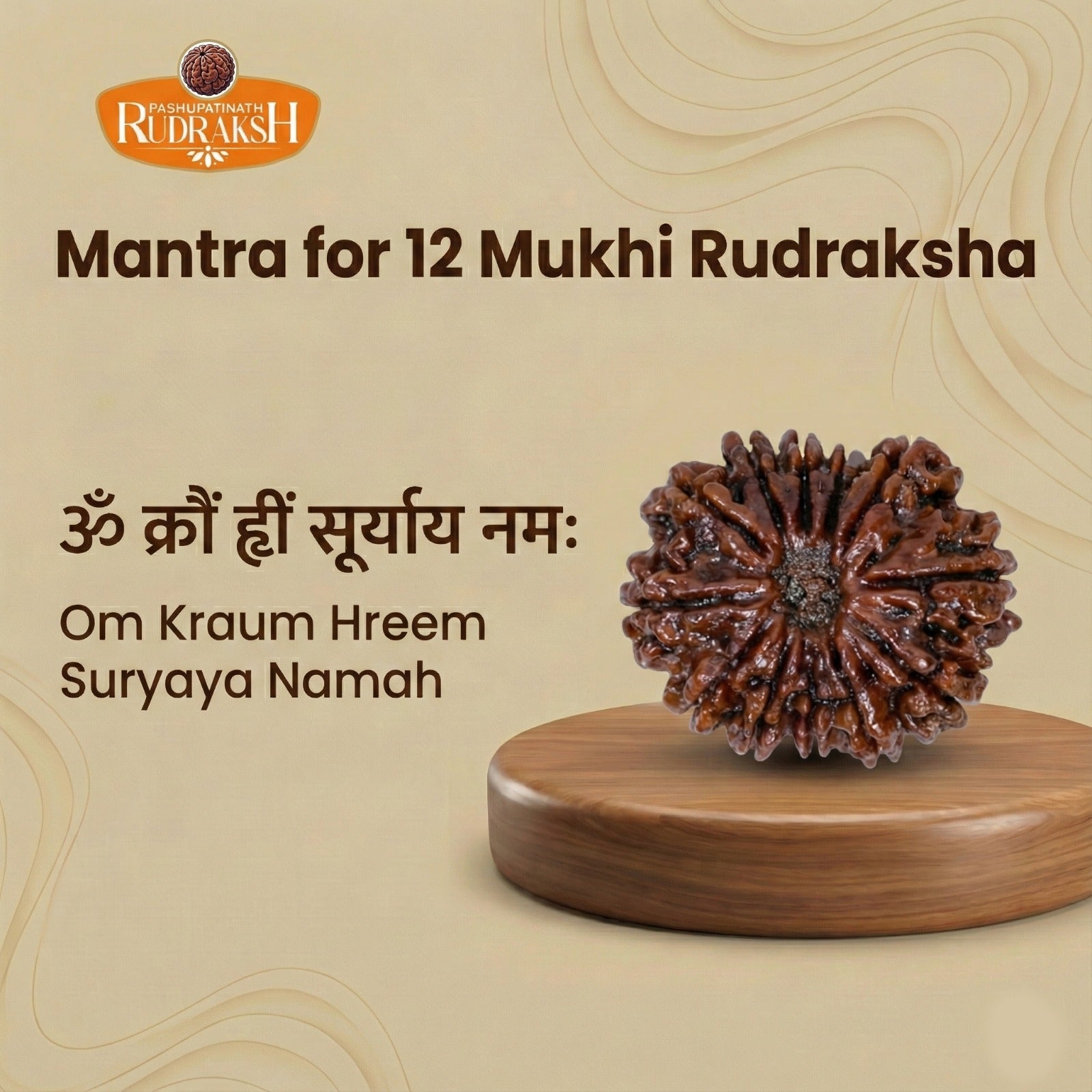 Beej mantra of 12 mukhi rudraksh