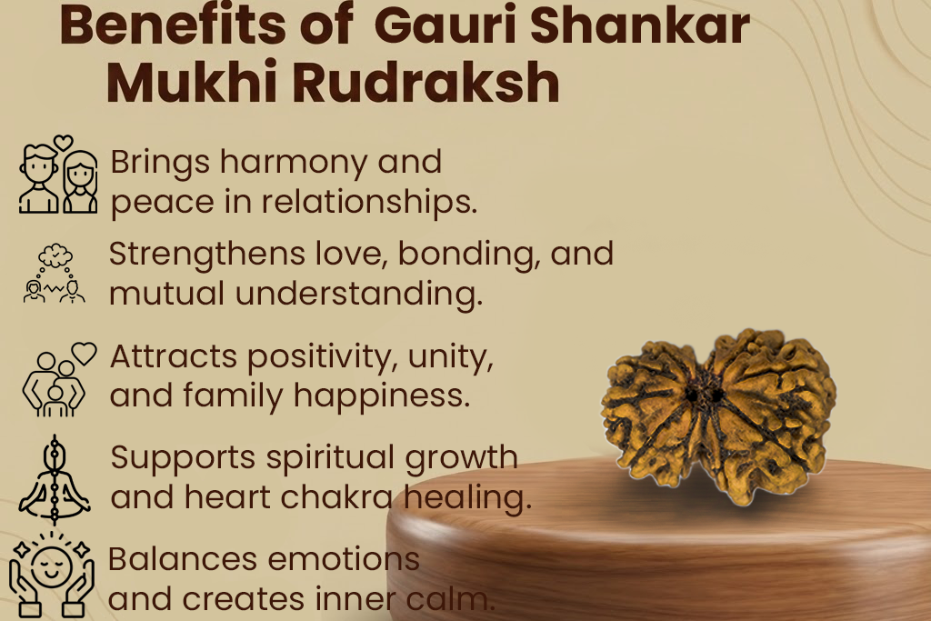 Gauri Shankar Nepali Rudraksha: The Bead of Divine Union