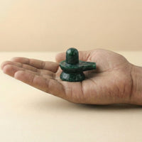 Green Quartz Shivling (2x2 Inch)