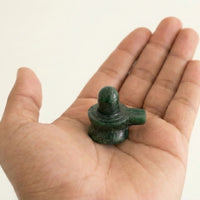 Green Quartz Shivling (1x1 Inch)
