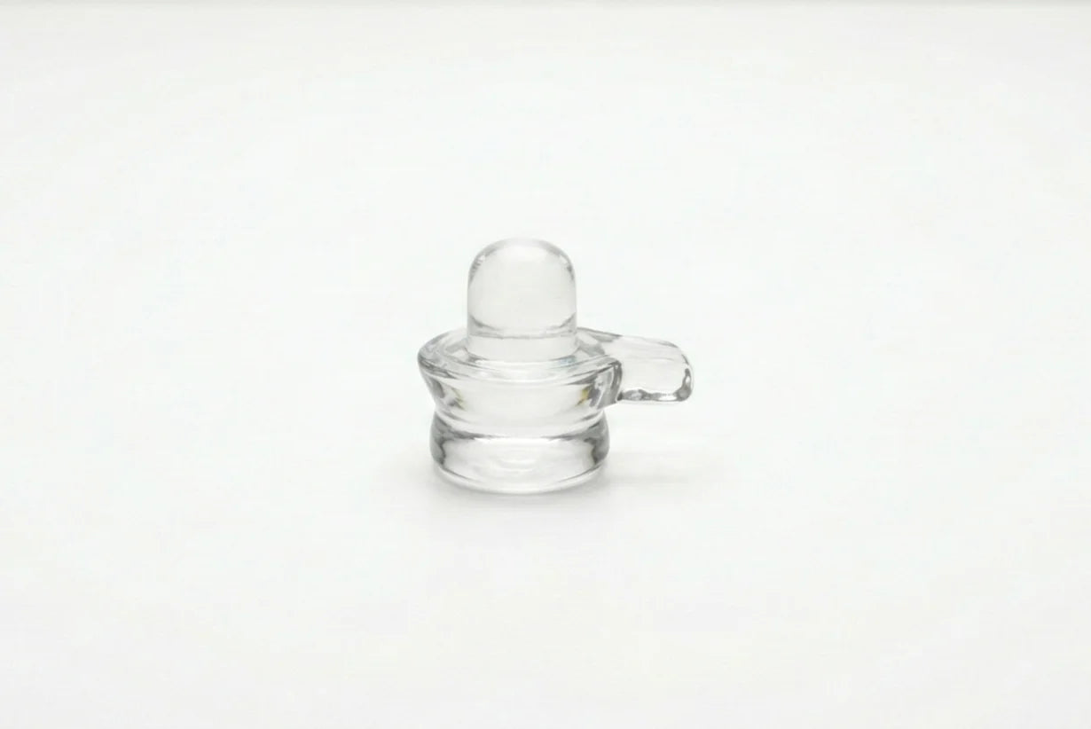 Sphatik Shiv Lingam (1x1 Inch)