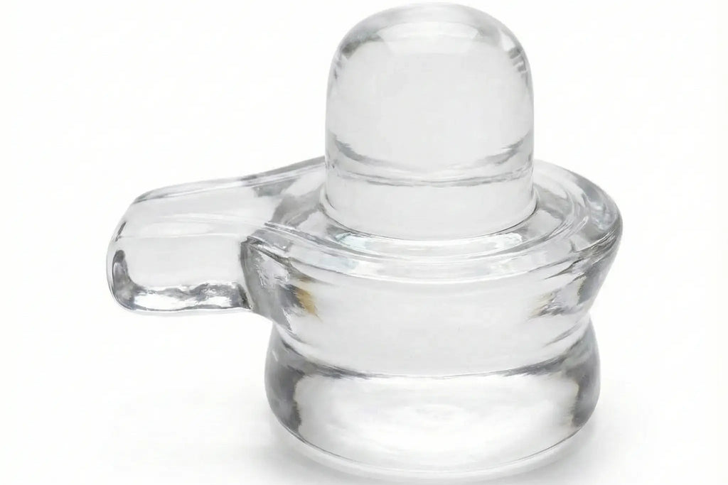 Sphatik Shiv Lingam (1x1 Inch)