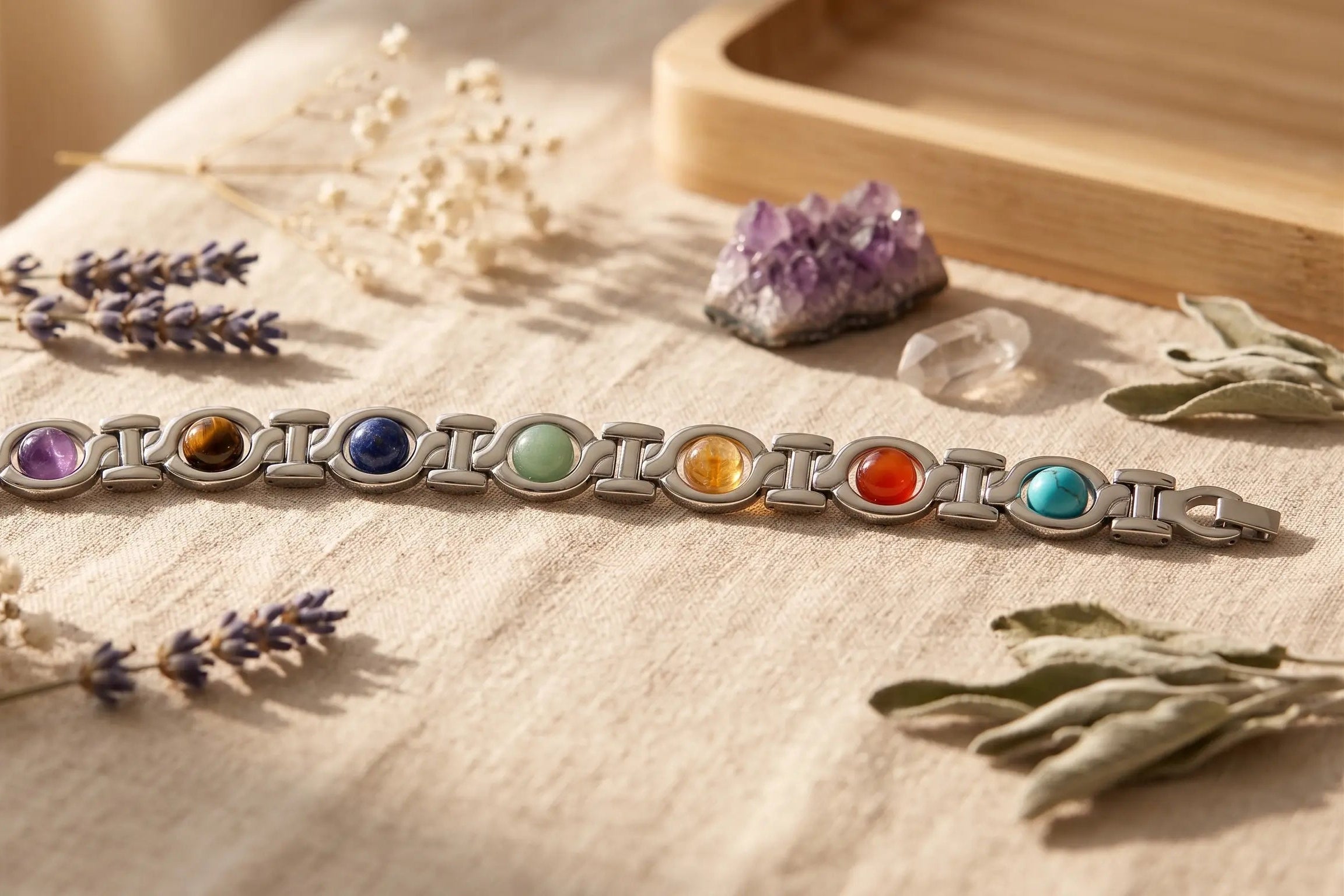 7 Chakras Bracelet 