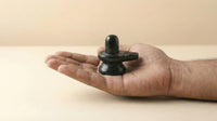 Black Tourmaline Shivling (2.5x2.5 Inch)