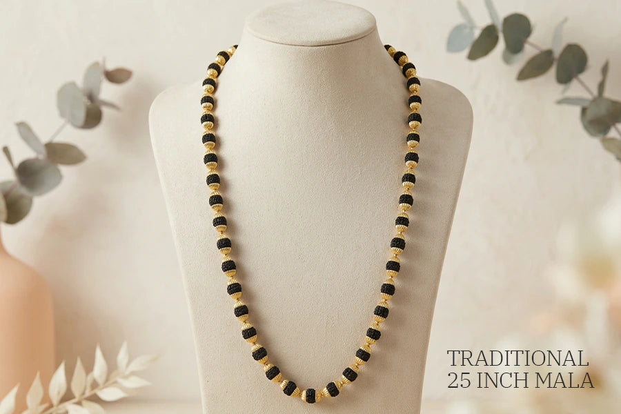 Essential_Rudraksha_Mala_with_Gold_Finishing_Capping