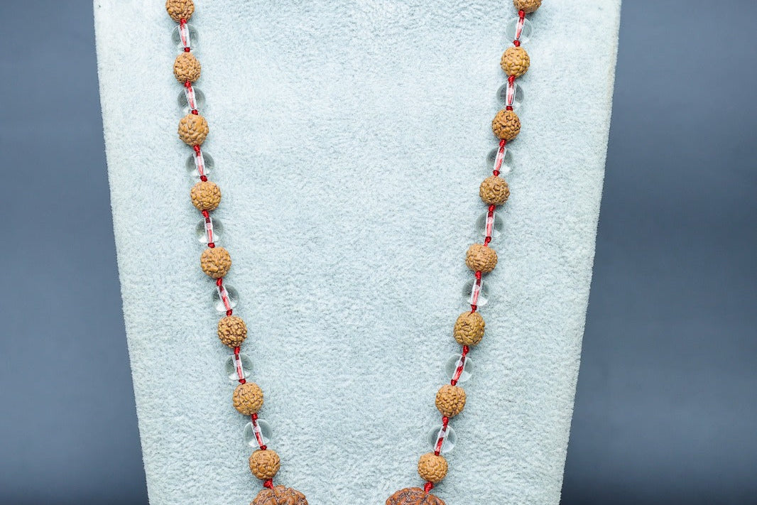 Rudraksh Spatik Mala