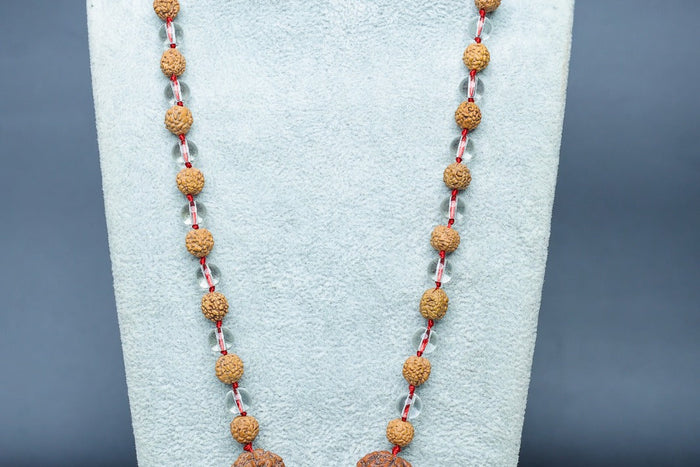 Rudraksh Spatik Mala