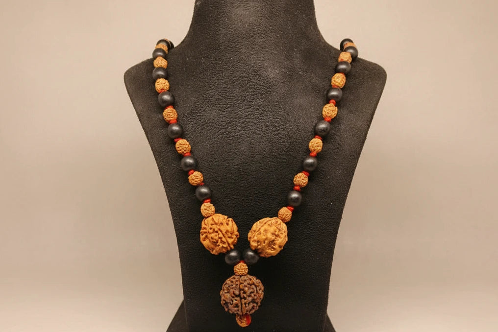 Career Growth Trishakti Rudraksha Kawach