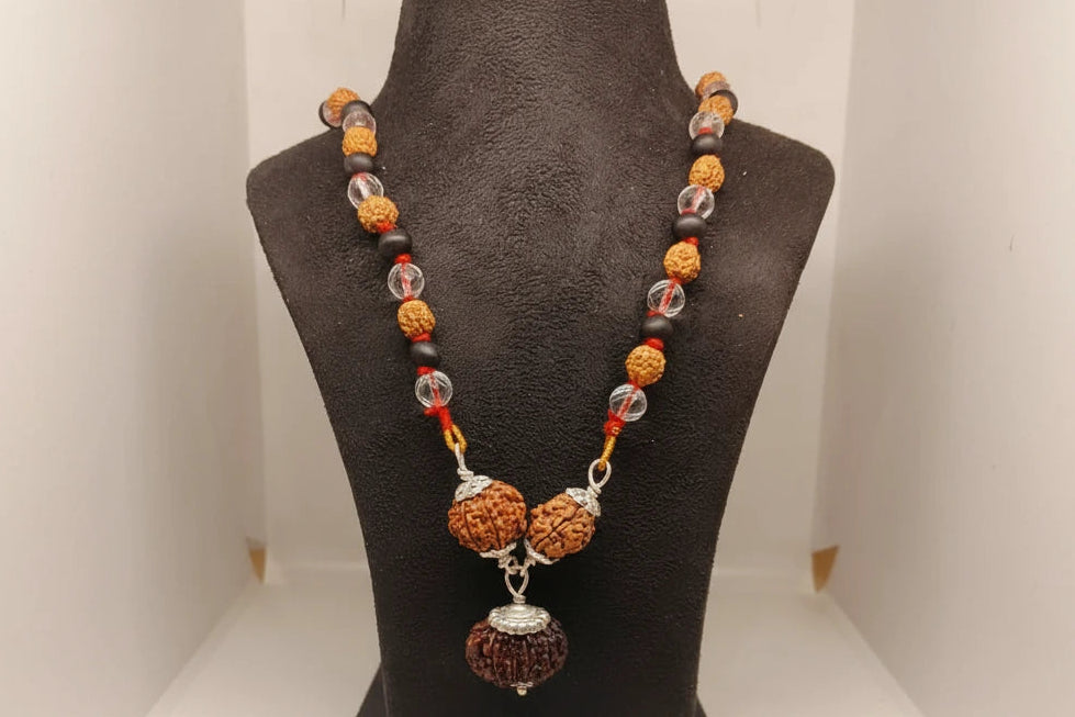 Career Growth Trishakti Rudraksha Kawach