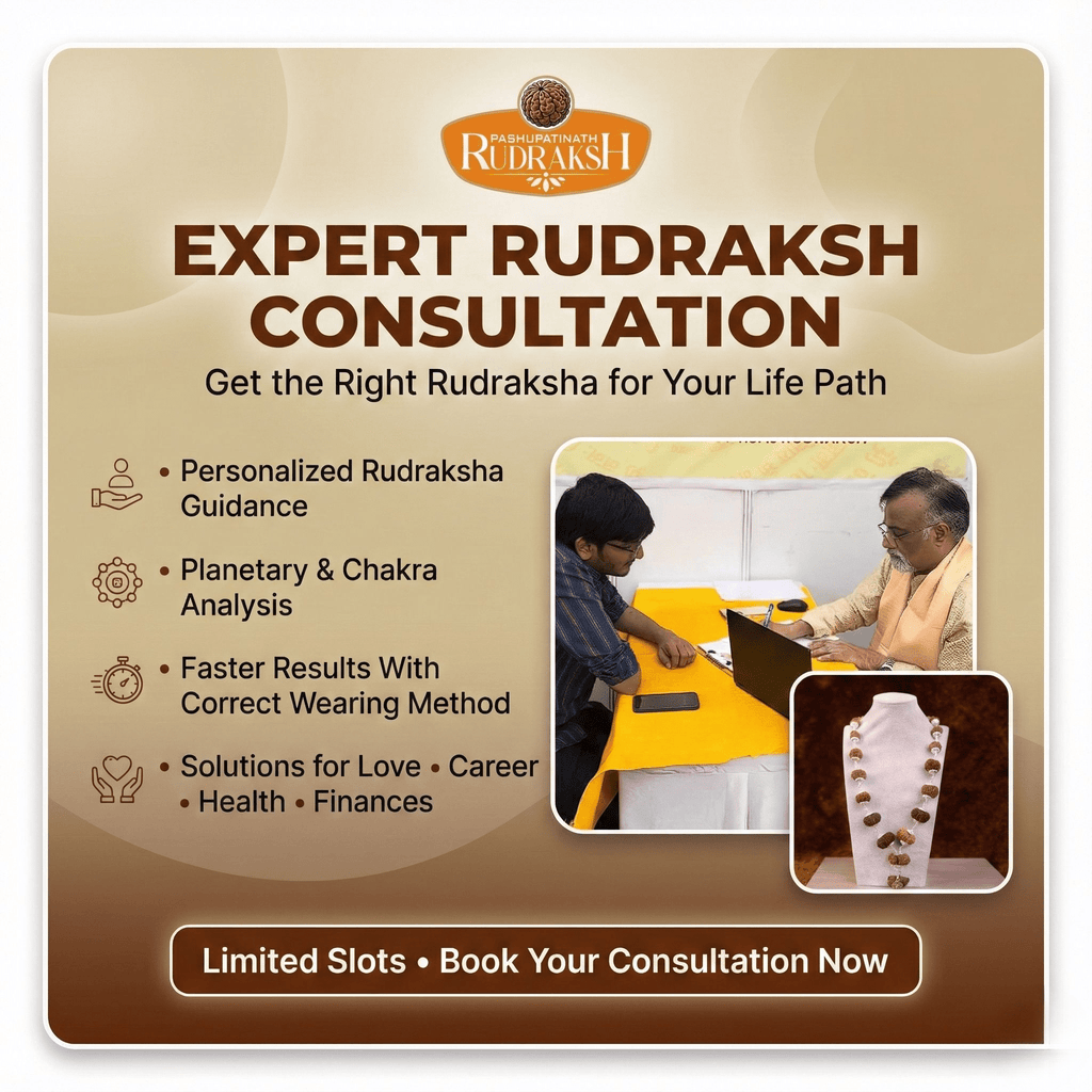 Expert Rudraksh Consultation - PASHUPATINATH RUDRAKSH