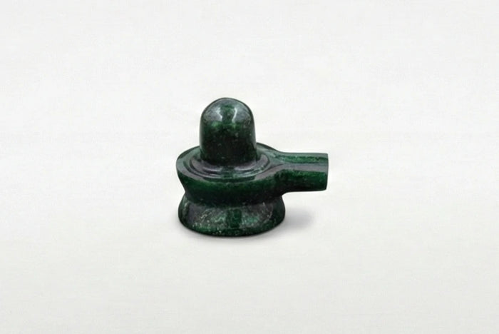 green quartz shivling