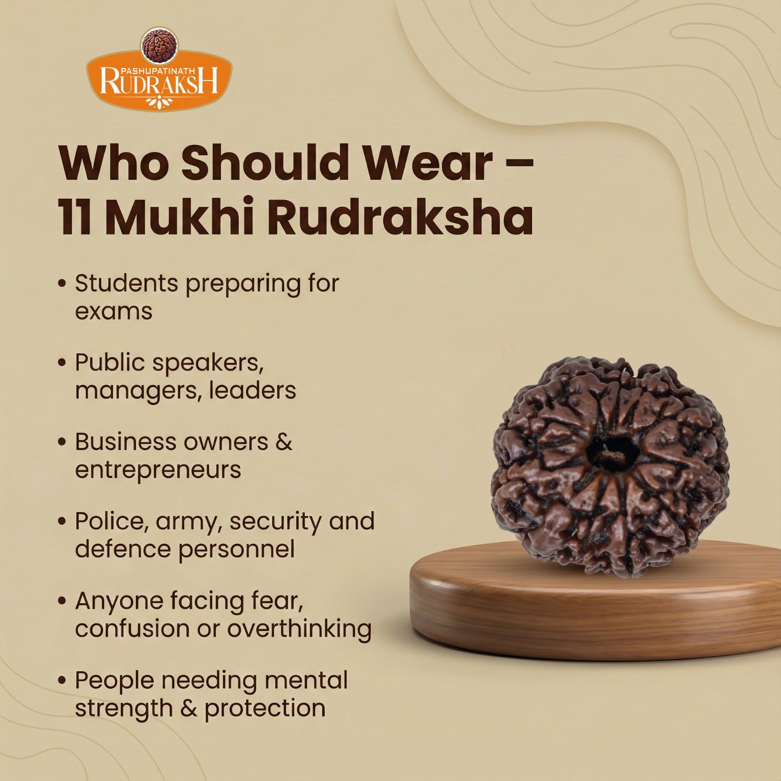 who should wear 11 mukhi Rudraksh 