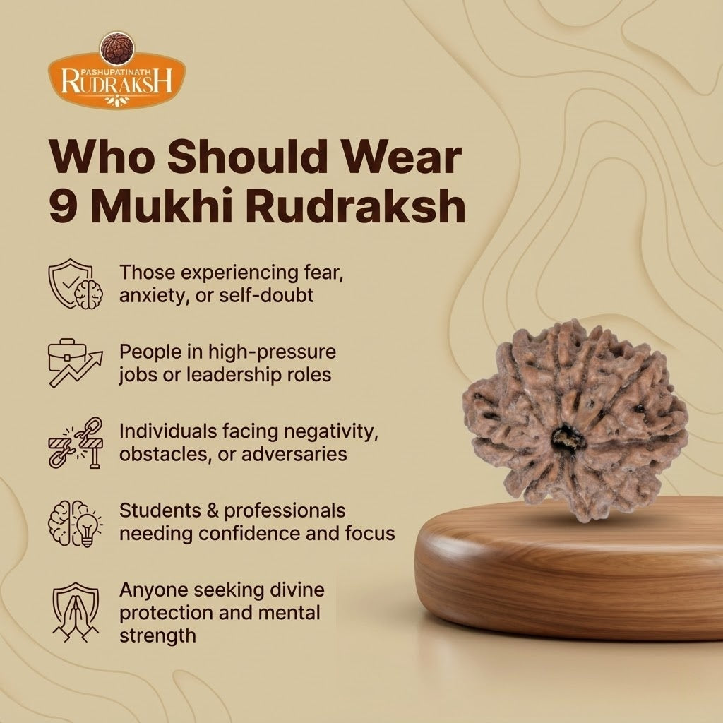 who should wear 9 mukhi rudraksh 