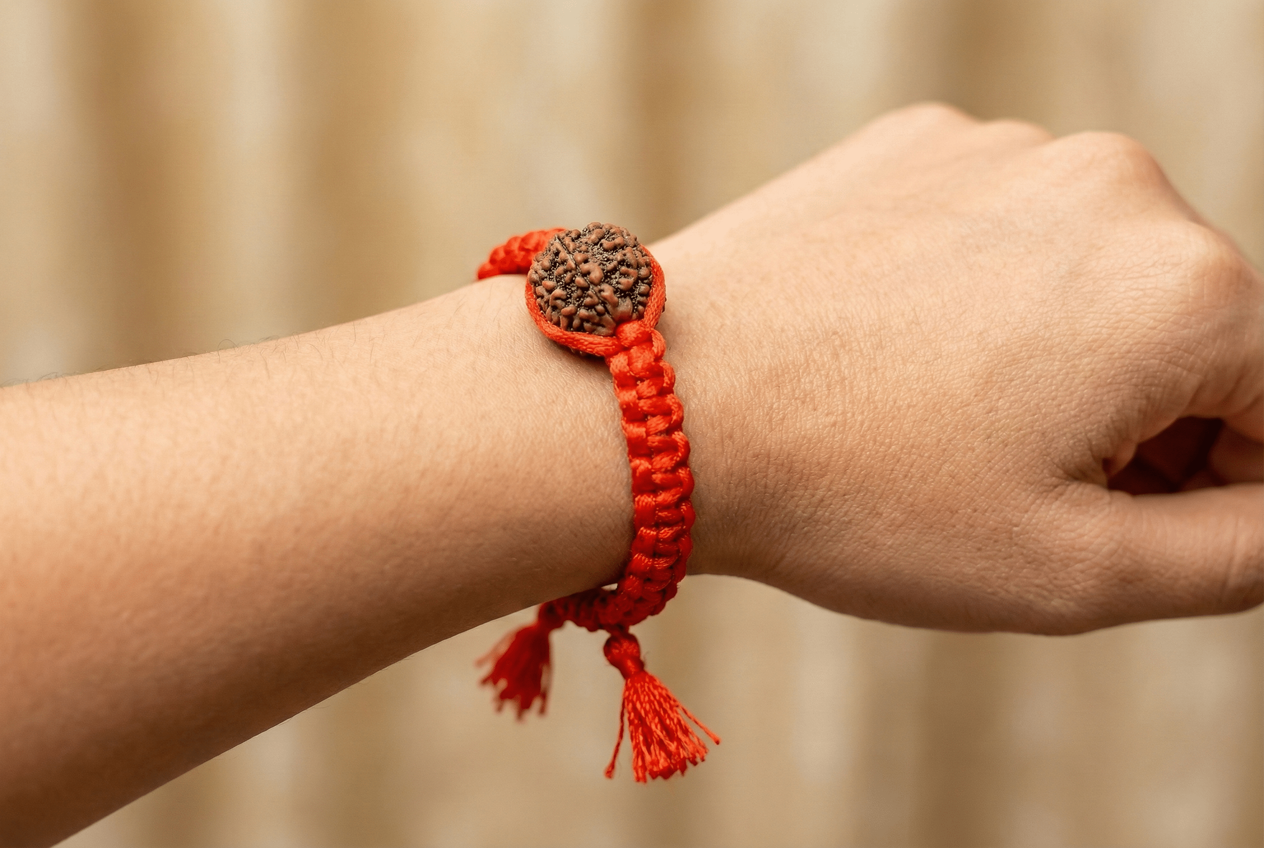 5 Mukhi Nepali Rudraksh bracelet